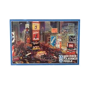 FX Schmid 1000 Piece Jigsaw Puzzle Times Square New York City Night Scene